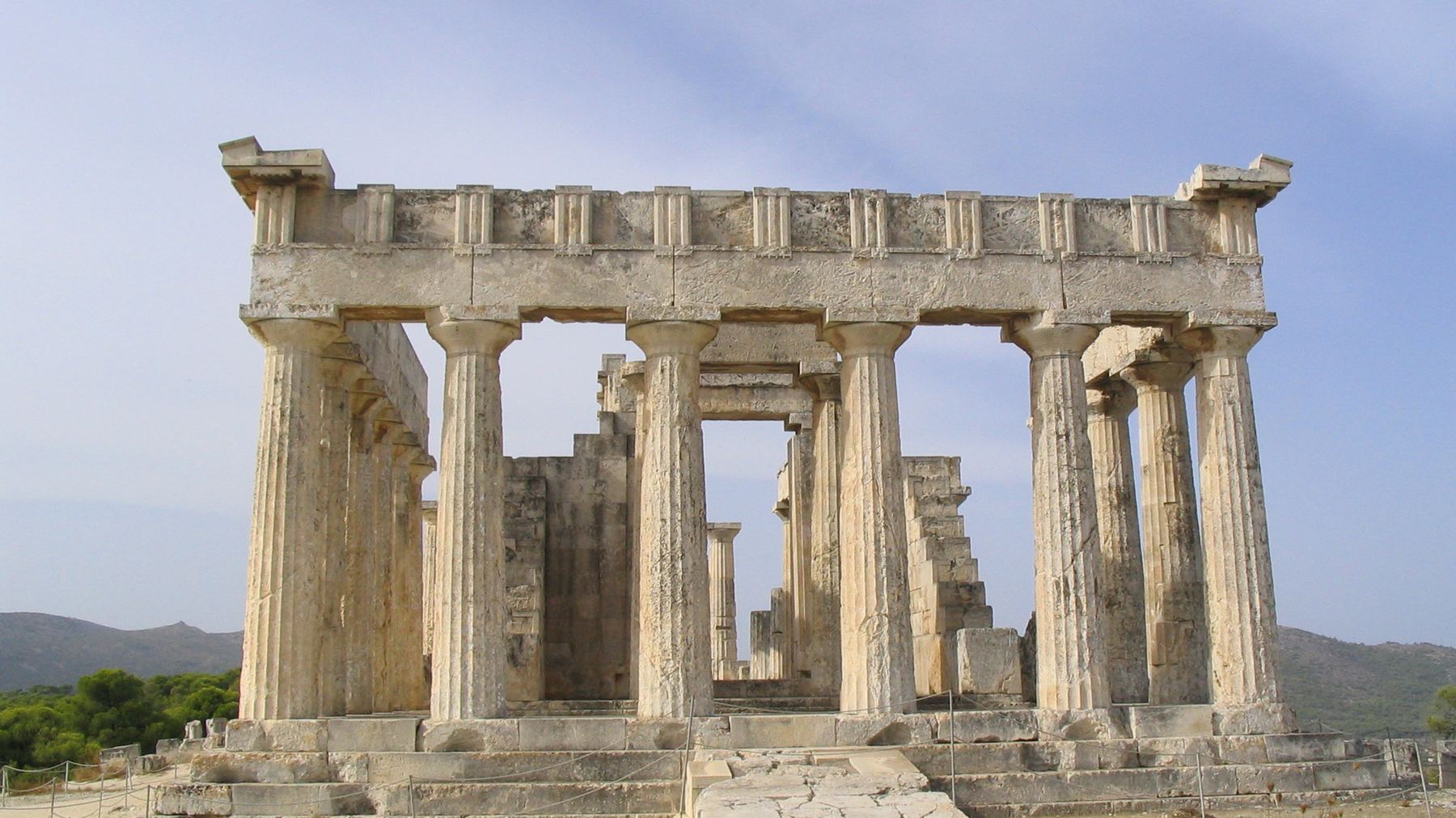 The Temple of Aphaea on Aegina