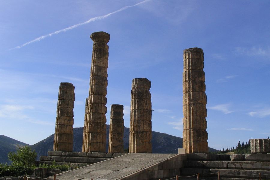The Temple of Apollo, Delphi