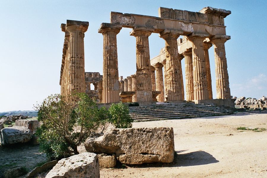 Temple E at Selinunte, Sicily