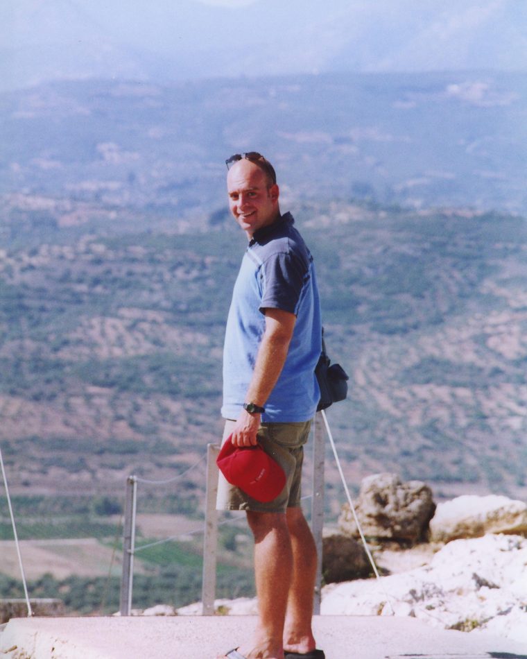 Mycenae, looking out over the plain